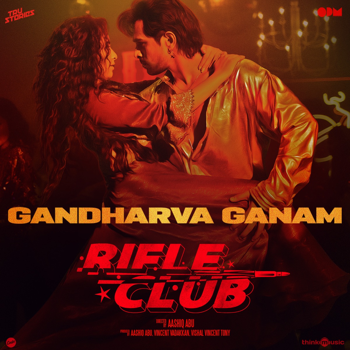 Gandharva Ganam (From "Rifle Club") - Single by Rex Vijayan, Shweta Mohan, Sooraj Santhosh & Vinayak Sasikumar album cover