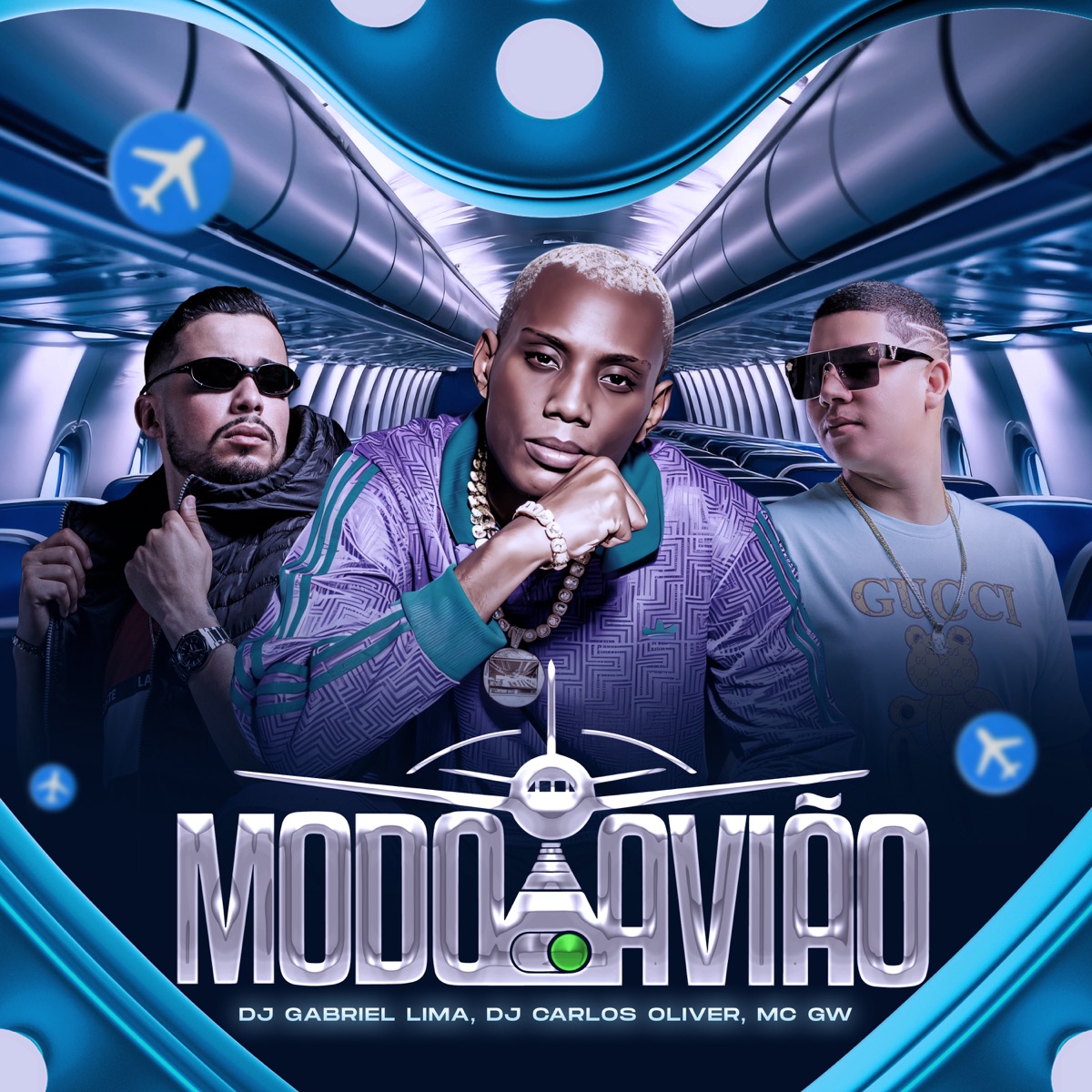 Modo Avião - Single by DJ Gabriel Lima, DJ Carlos Oliver & Mc GW album cover