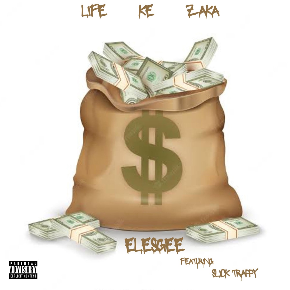 Life Ke Zaka (feat. Slick Trappy) - Single by Elesgee album cover