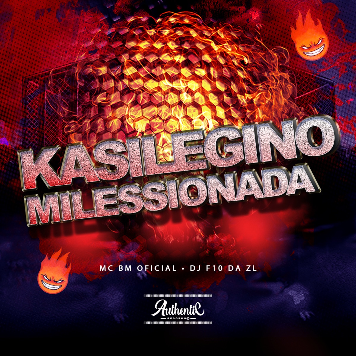 Kasilegino Milessionada - Single by DJ F10 DA ZL & MC BM OFICIAL album cover