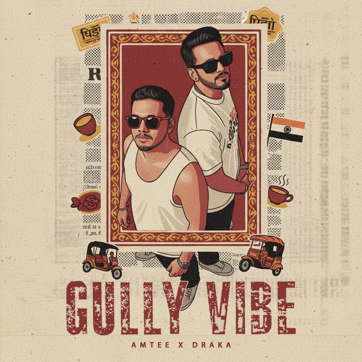 Gully Vibe - Single by Draka & Amtee album cover