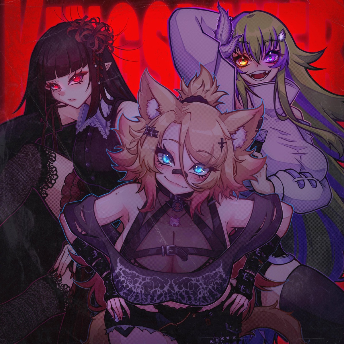 KINGSLAYER (feat. Futakuchi Mana & Zephyrianna) - Single by OBKATIEKAT album cover