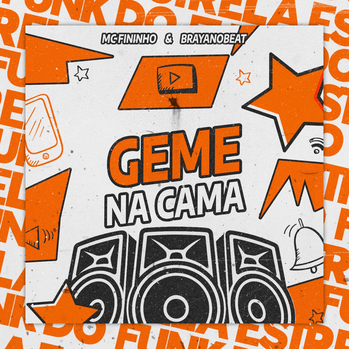 Geme na Cama - Single by Mc fininho, BrayanoBeat & ESTRELA DO FUNK PRODUTORA album cover