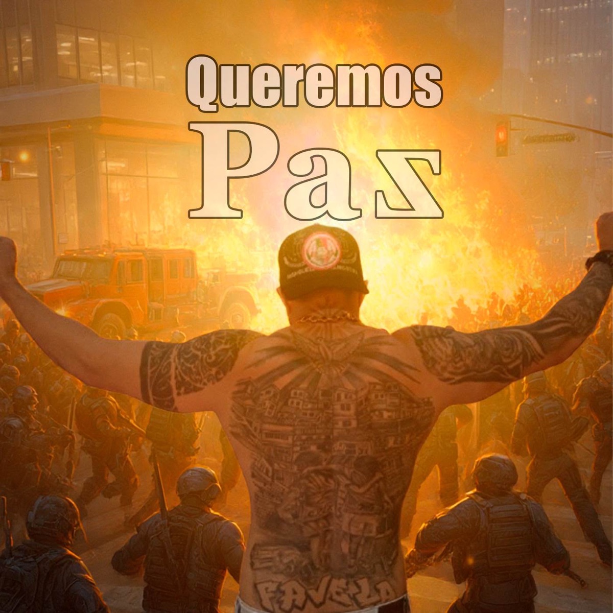 Nós Queremos Paz - Single by Mc Alan Da Mg & Dj Galinha album cover