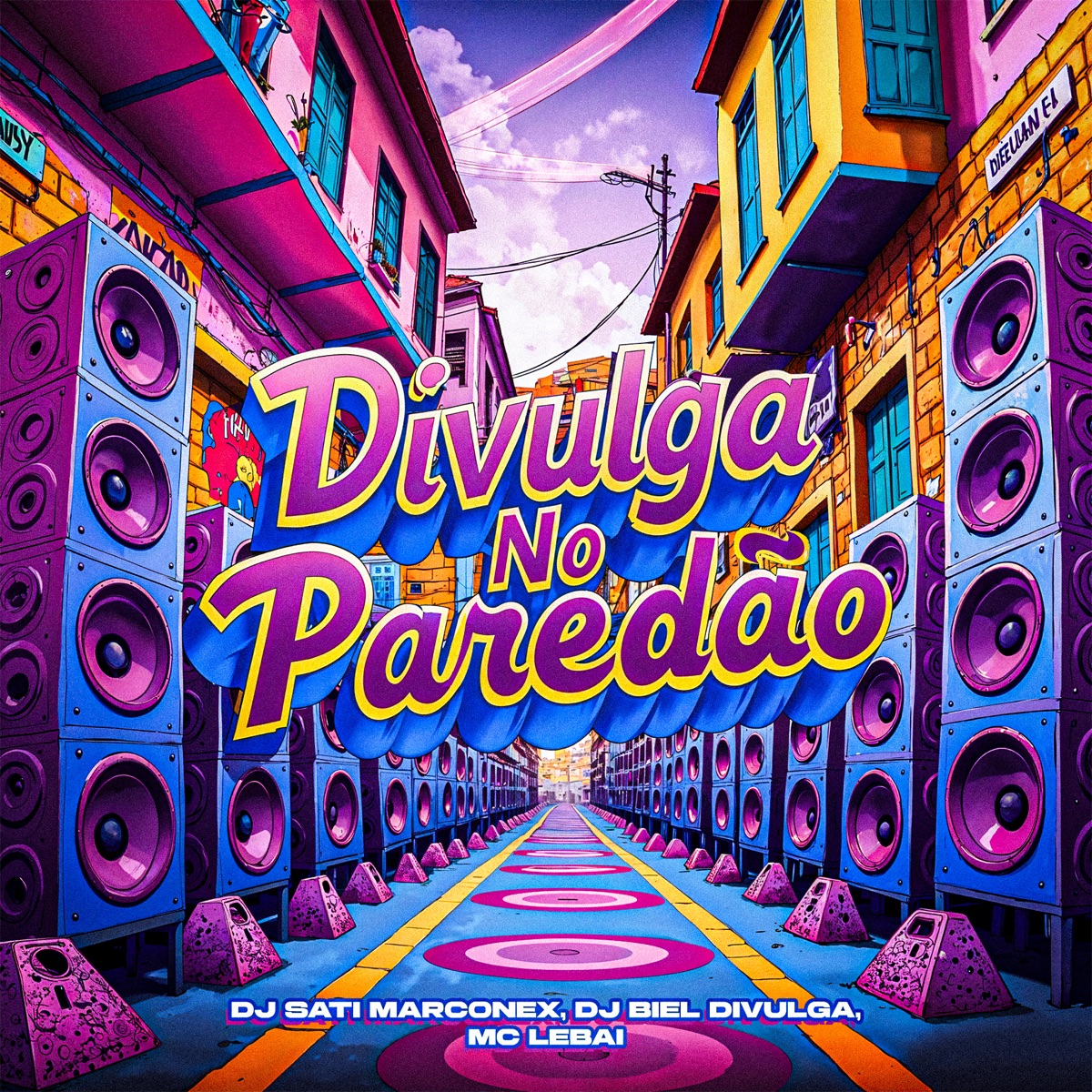 Divulga no Paredão - Single by Dj Sati Marconex, Mc Lebai & Dj Biel Divulga album cover