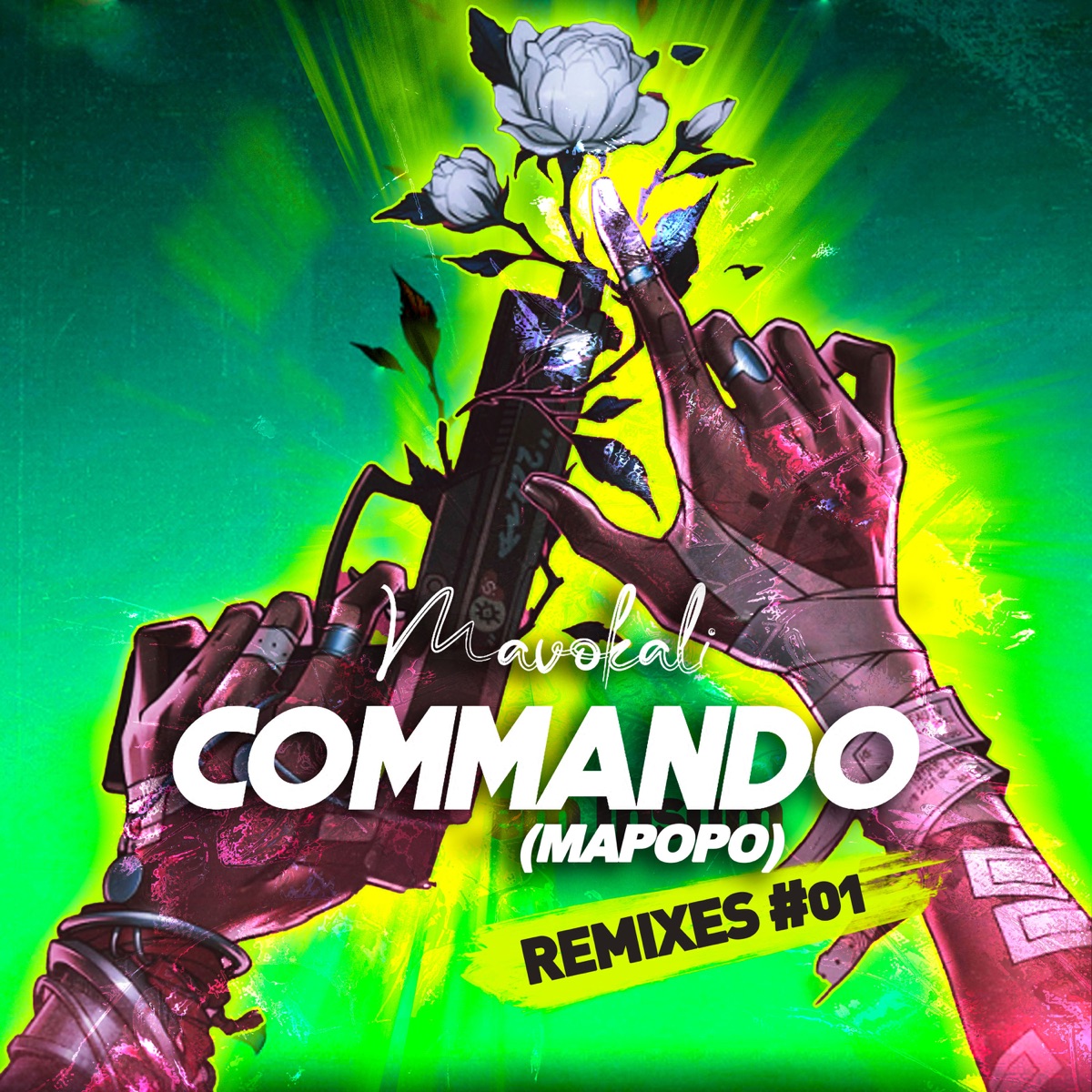 Commando (Mapopo) [Remixes 01] by Mavokali album cover