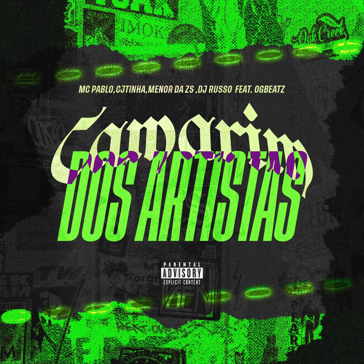 Camarim dos Artistas - Single by OGBeatzz, Cjtinha, MC Pablo, Mc Menor Da Zs & DJ RUSSO album cover