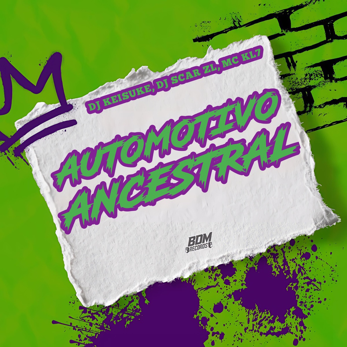 Automotivo Ancestral - Single by DJ KEISUKE, DJ SCAR ZL & MC KL7 album cover
