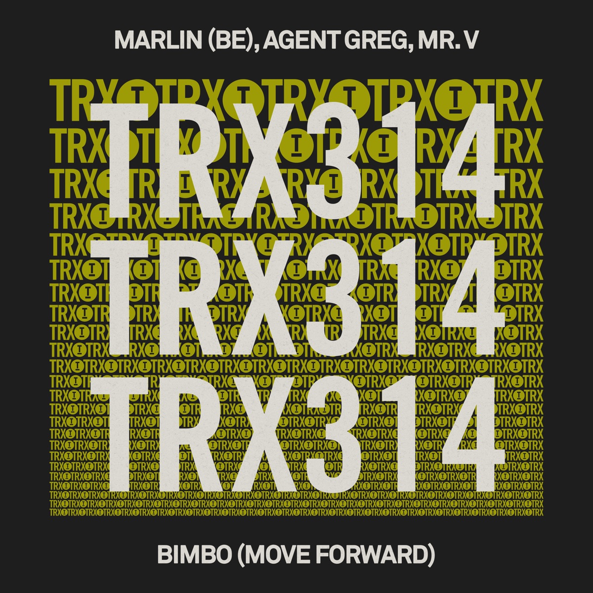 Bimbo (Move Forward) - Single by Marlin (BE), Agent Greg & Mr. V album cover