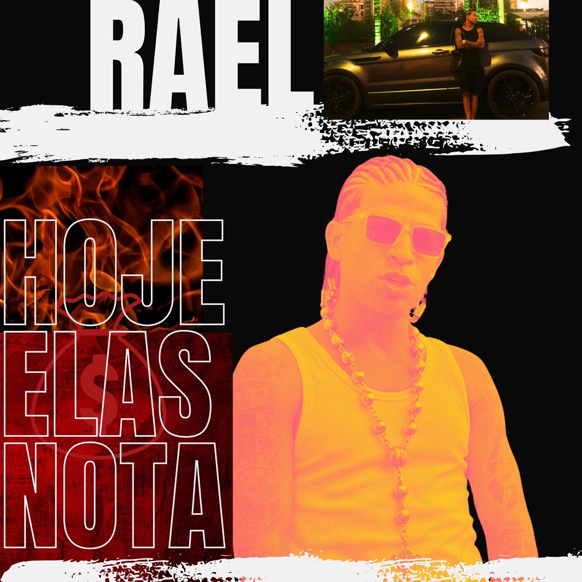 Hoje Elas Nota - Single by MC Rael & KroosNoBeat album cover