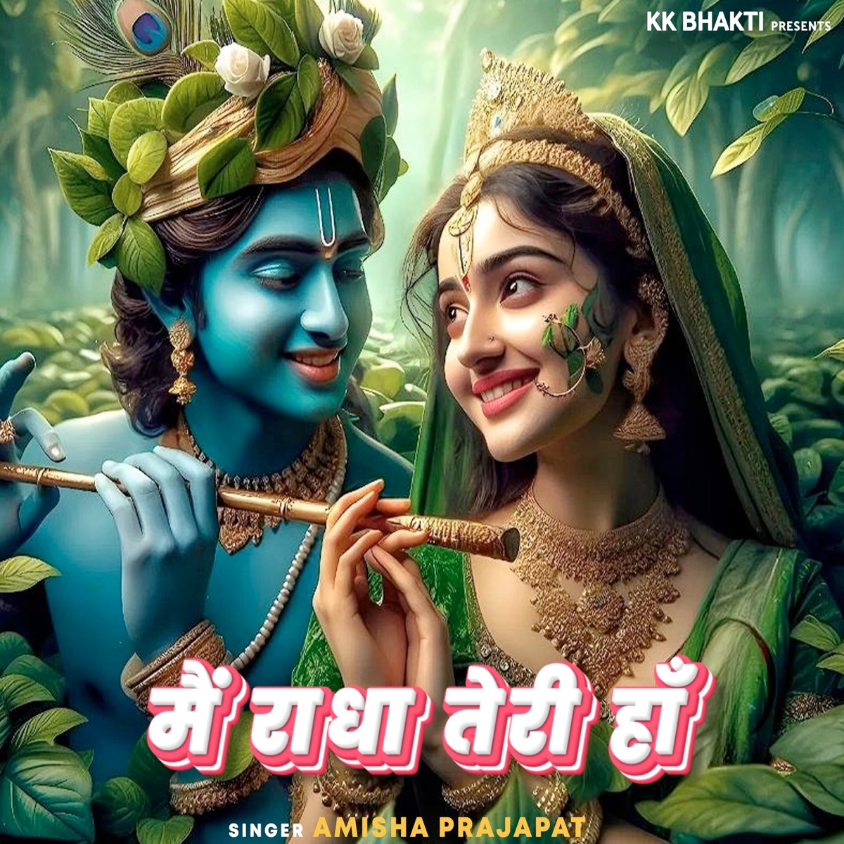 Main Radha Teri Han - Single by Amisha Prajapat album cover