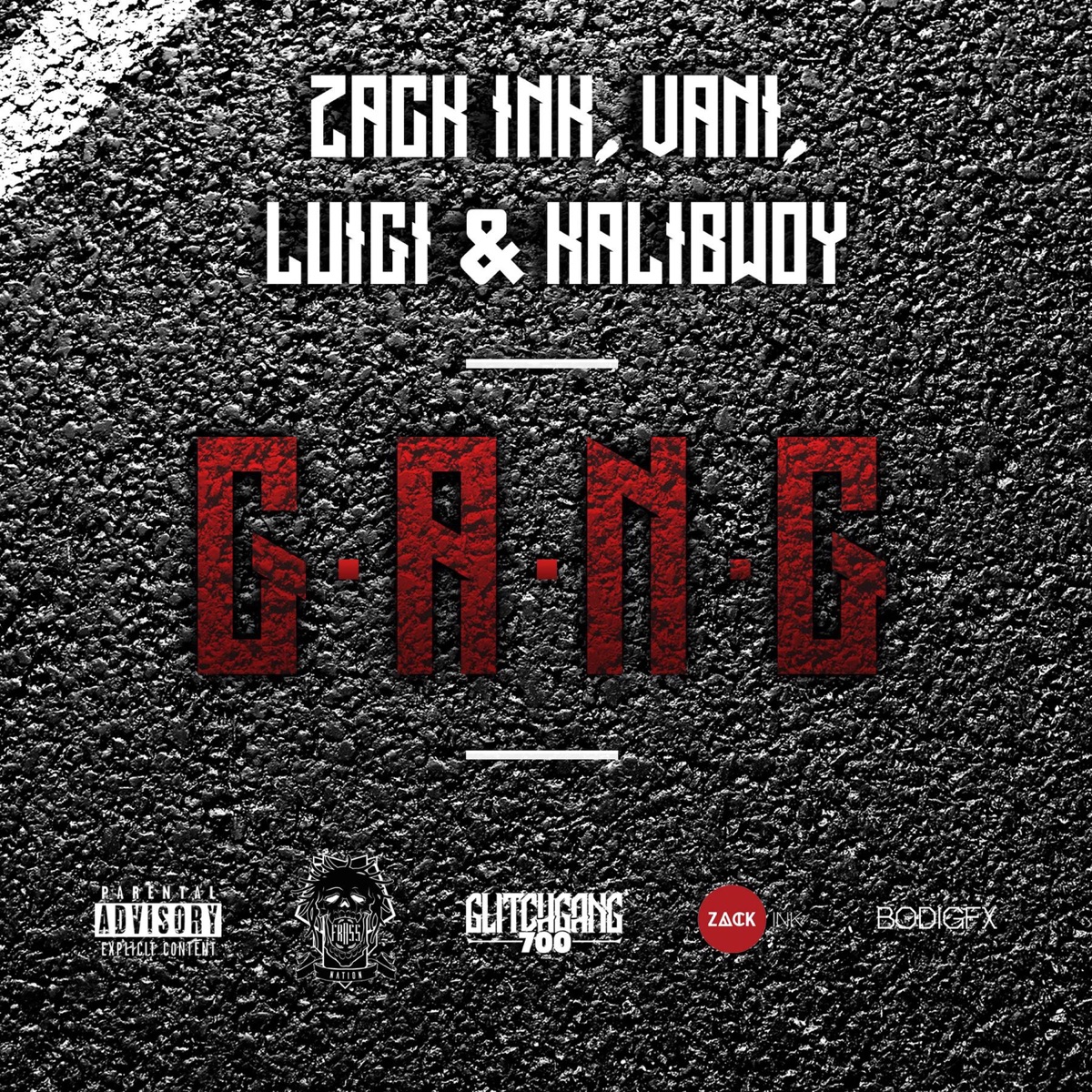 Gang (feat. Kalibwoy, Luigi & Vani) - Single by Zack Ink album cover