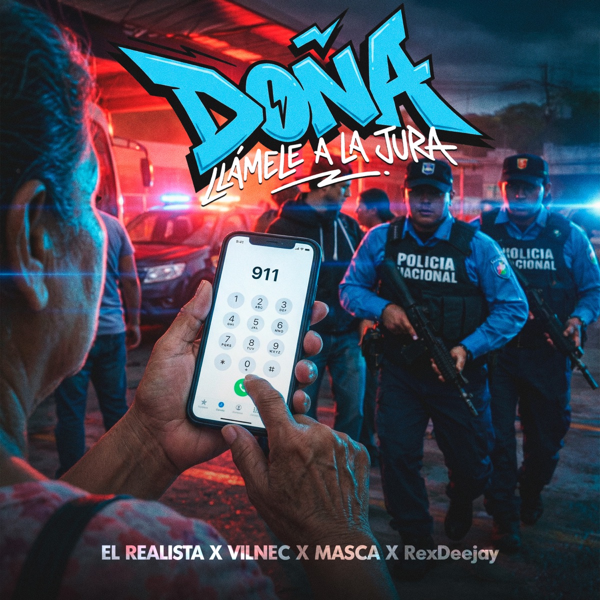 Doña Llamele a la Jura 2 - Single by EL REALISTA, Vilnec, MASCA & RexDeejay album cover