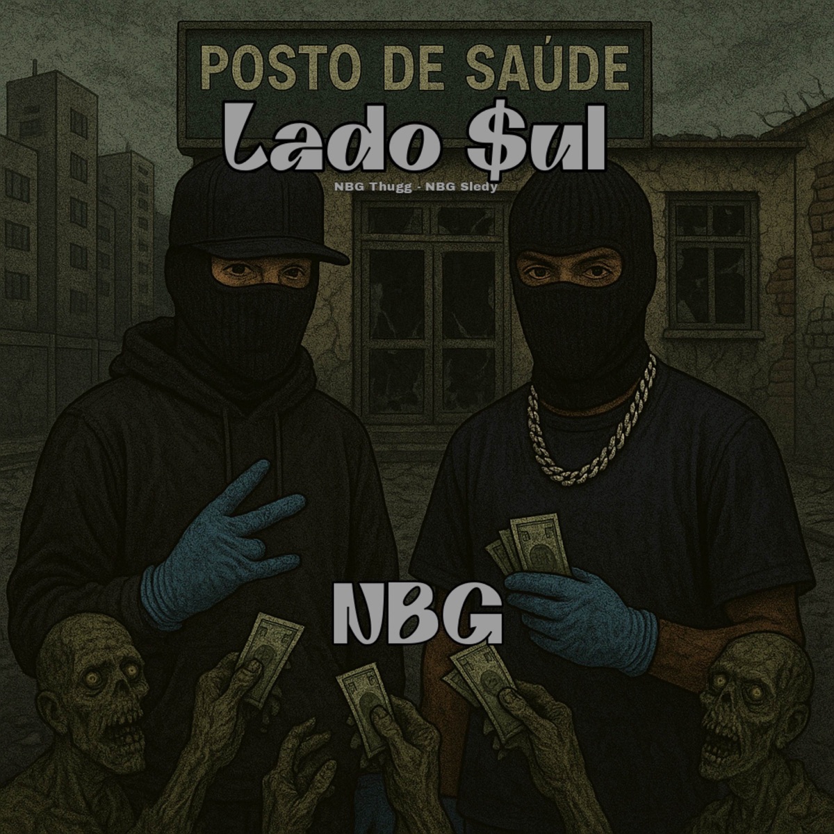 Lado Sul (feat. Sl thugg & ShefSledy) - Single by Never Broke Gang album cover