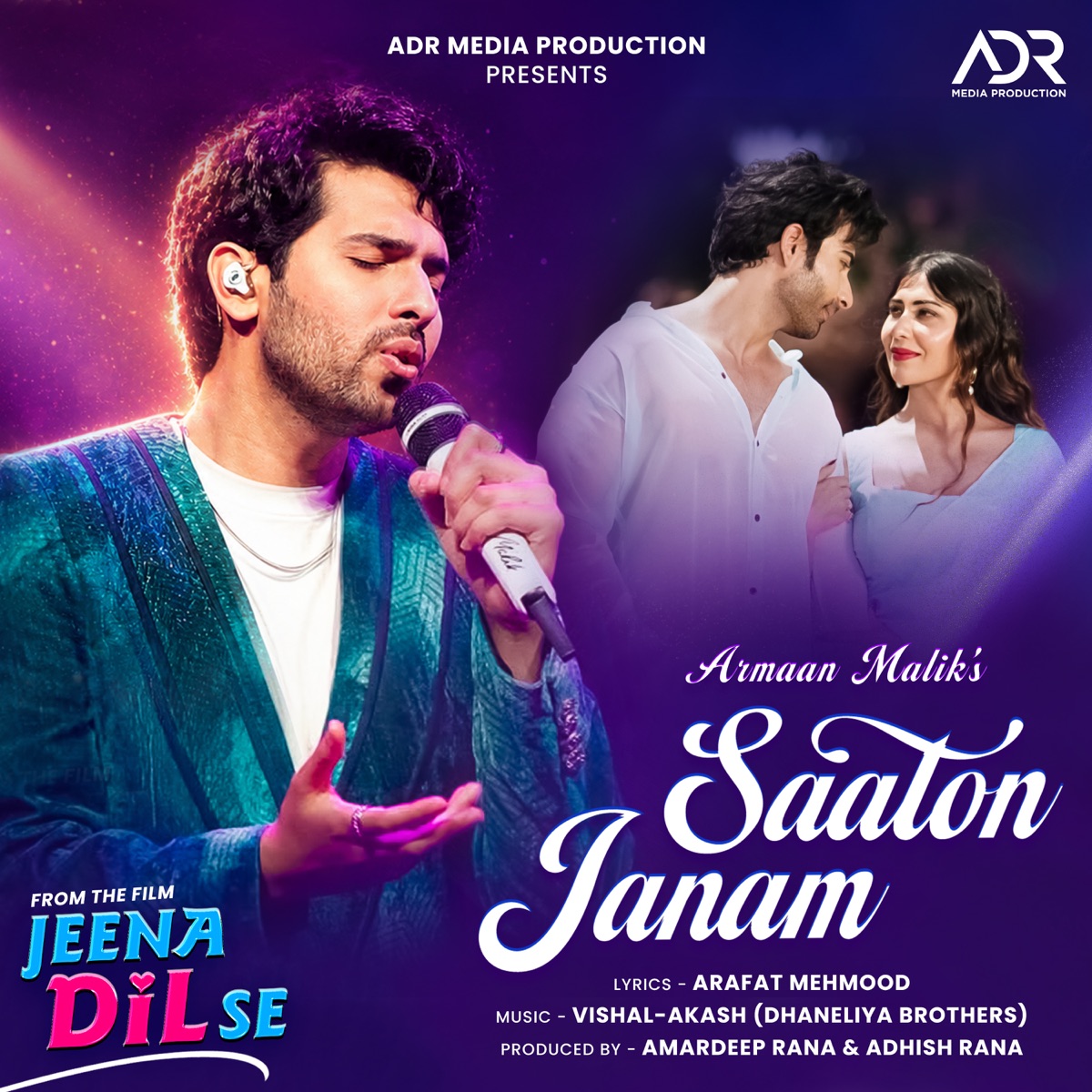 Saaton Janam (From "Jeena Dil Se") [Male Vocals] - Single by Armaan Malik, Arafat Mehmood & Vishal-Akash (Dhaneliya Brothers) album cover