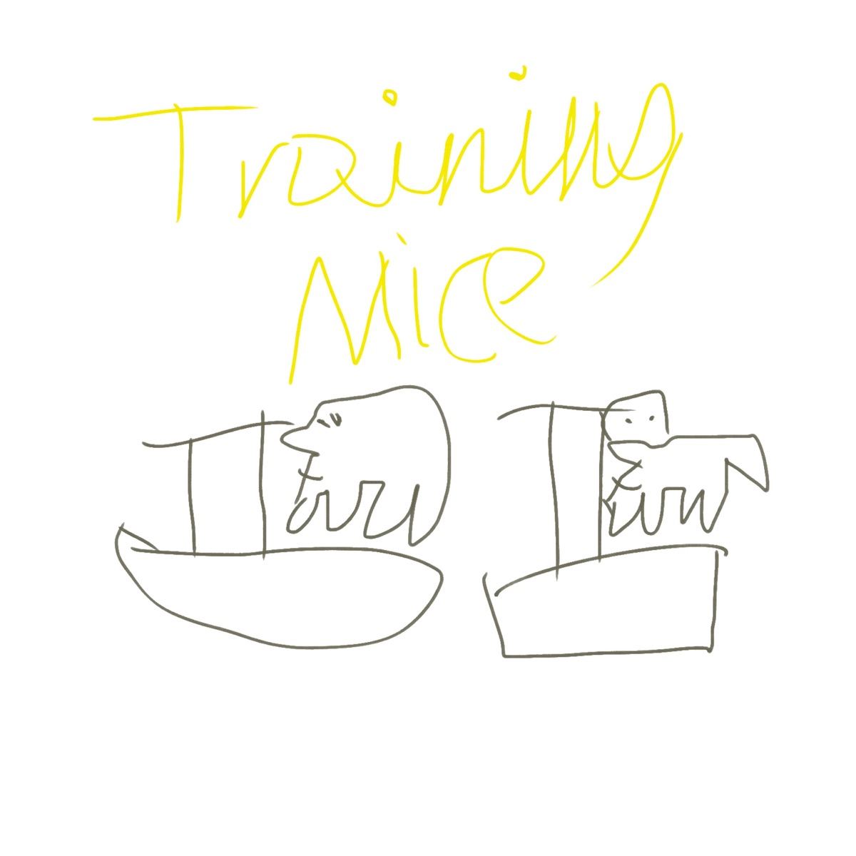 Training Mice - Single by Burgerch album cover