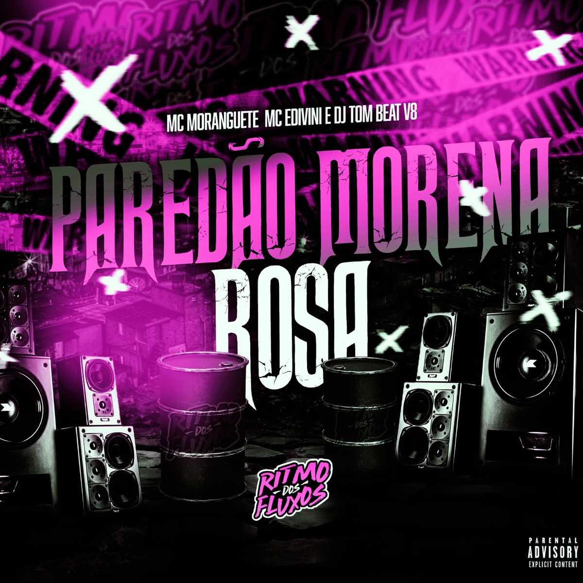 Paredão Morena Rosa - Single by DJ TOM BEAT V8, MC Moranguete & Mc Edivini album cover