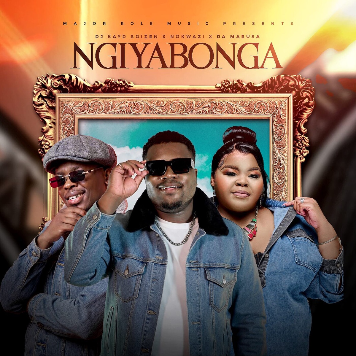 Ngiyabonga - Single by Dj Kayd Boizen, Nokwazi & Da Mabusa album cover