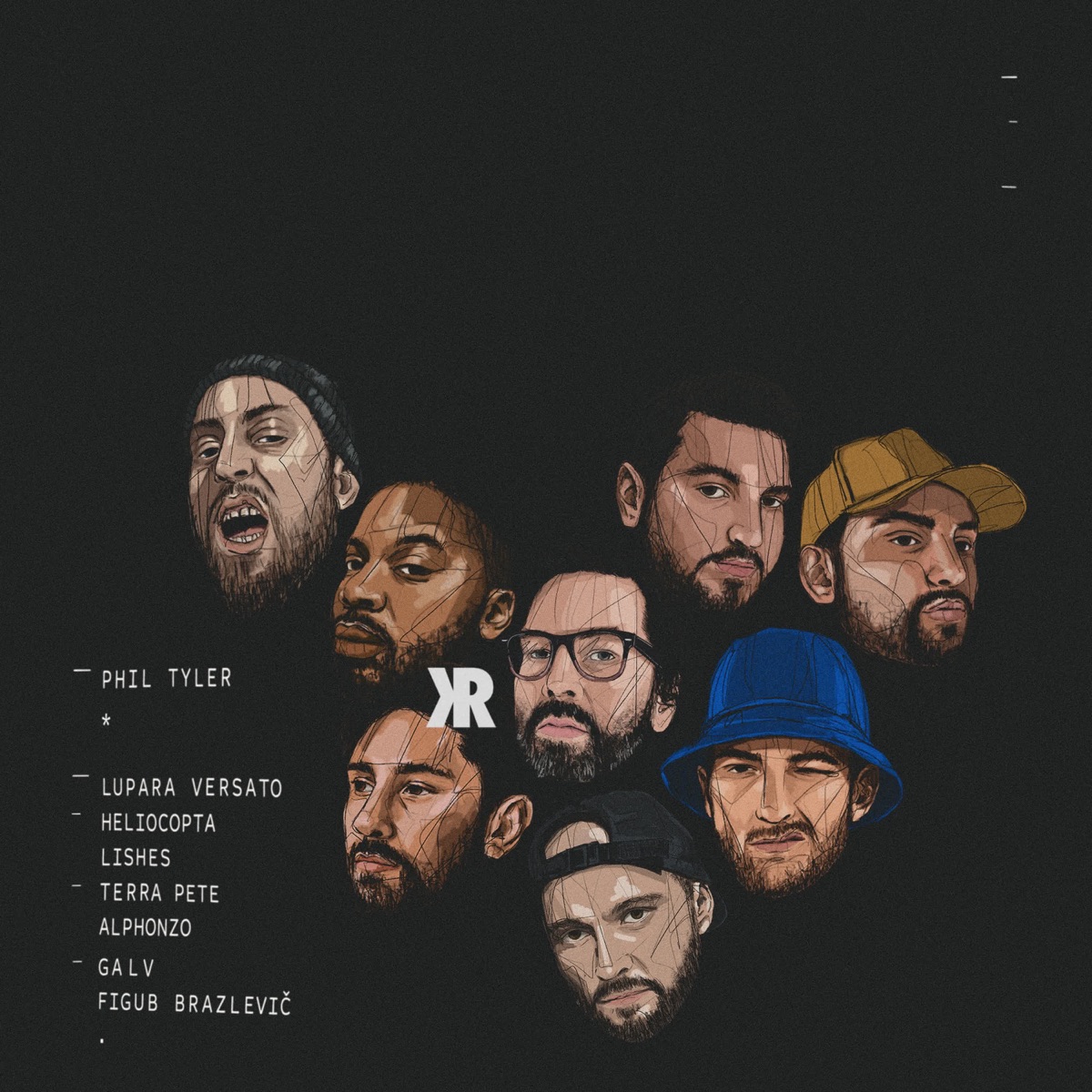 Booth Brothers (feat. Lupara Versato, Heliocopta, Lishes, Terra Pete, Alphonzo, Galv, Figub Brazlevic & Phil Tyler) - Single by Krekpek album cover