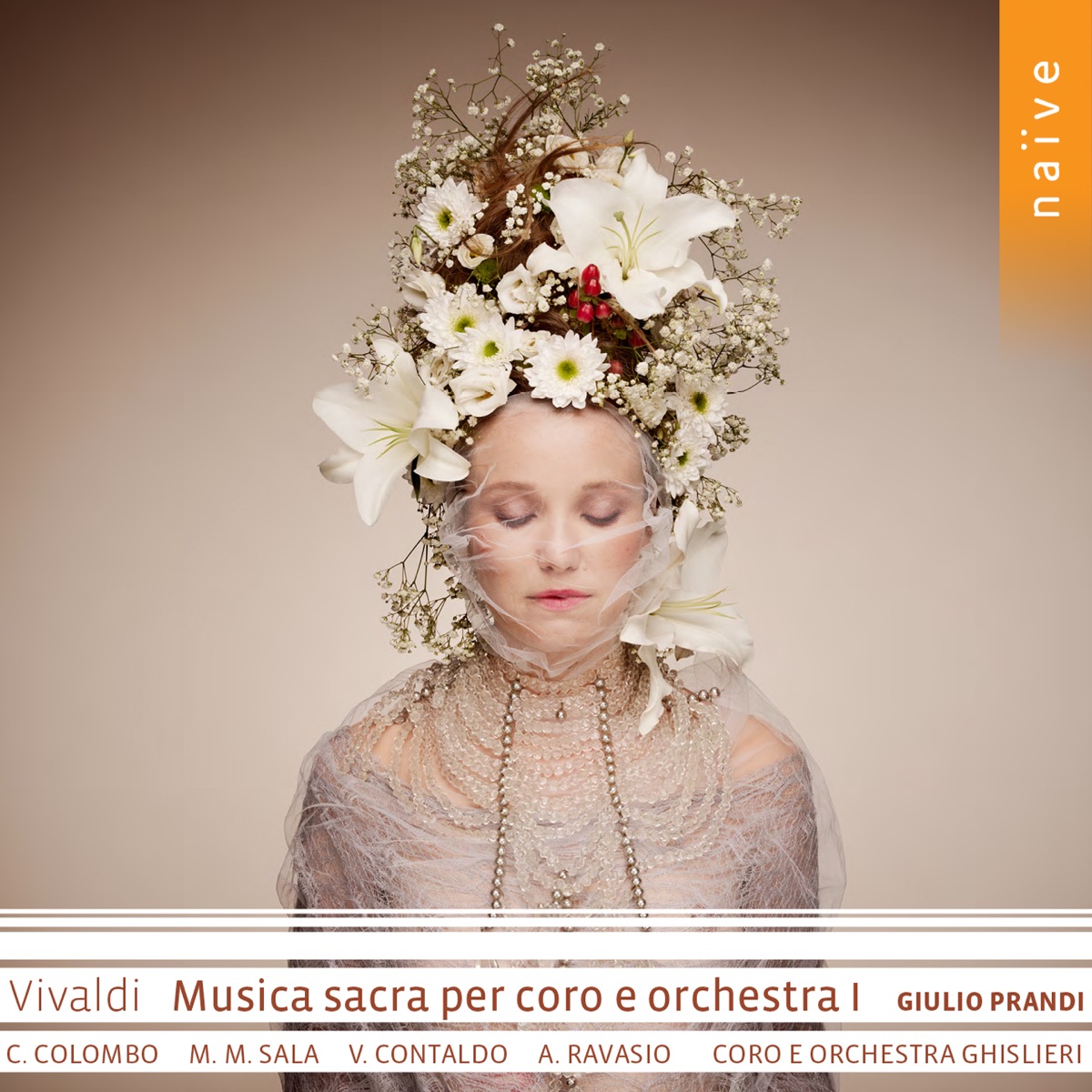 Vivaldi: Musica sacra per coro e orchestra I by Giulio Prandi & Coro e Orchestra Ghislieri album cover