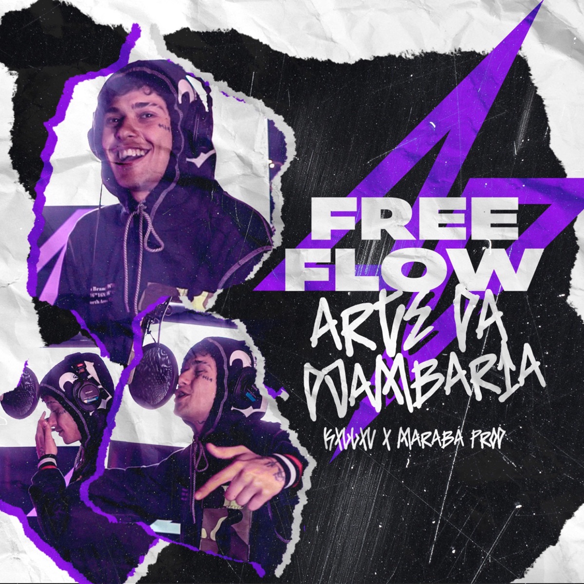 Arte da Diambaria - Single by Free Flow, Killua Jacaré Albino & Marabá album cover