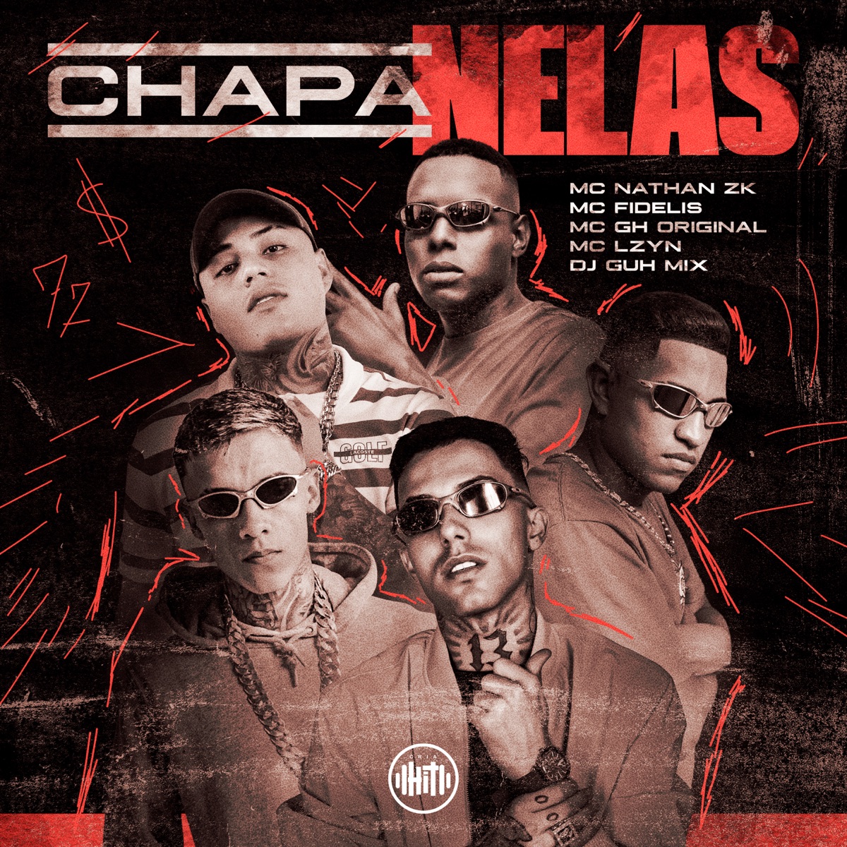 Chapa Nelas (feat. MC GH Original & Mc Lzyn) - Single by Mc Fidelis, Mc Nathan ZK & DJ Guh Mix album cover