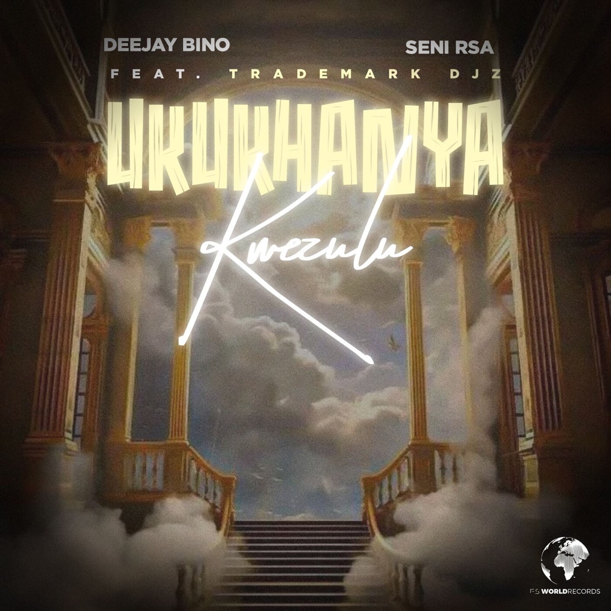 Ukukhanya KweZulu (feat. TradeMark Djz) - Single by Deejay Bino & Seni RSA album cover