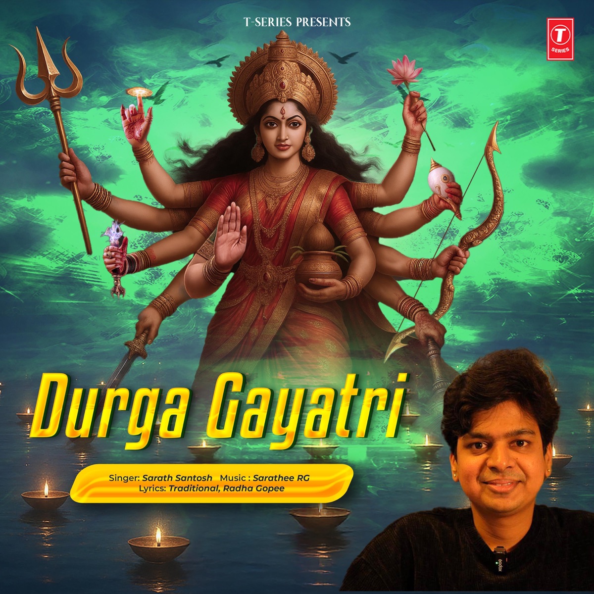 Durga Gayatri - Single by Sarath Santosh album cover