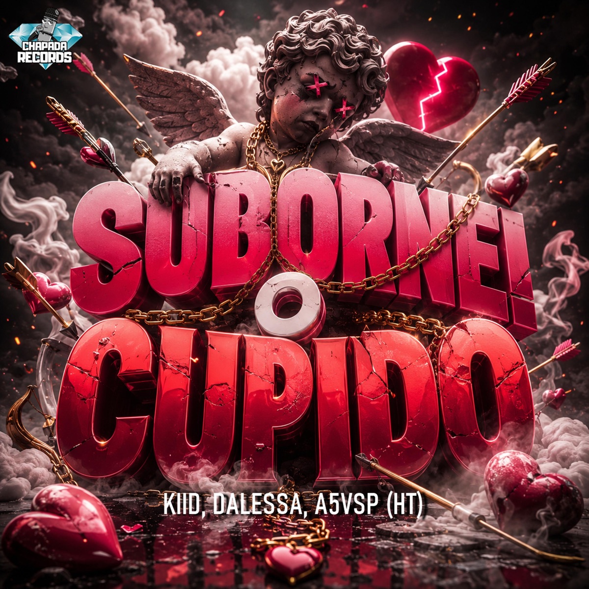 Subornei o Cupido - Single by A5vsp, Kiid, Dalessa & Ht album cover
