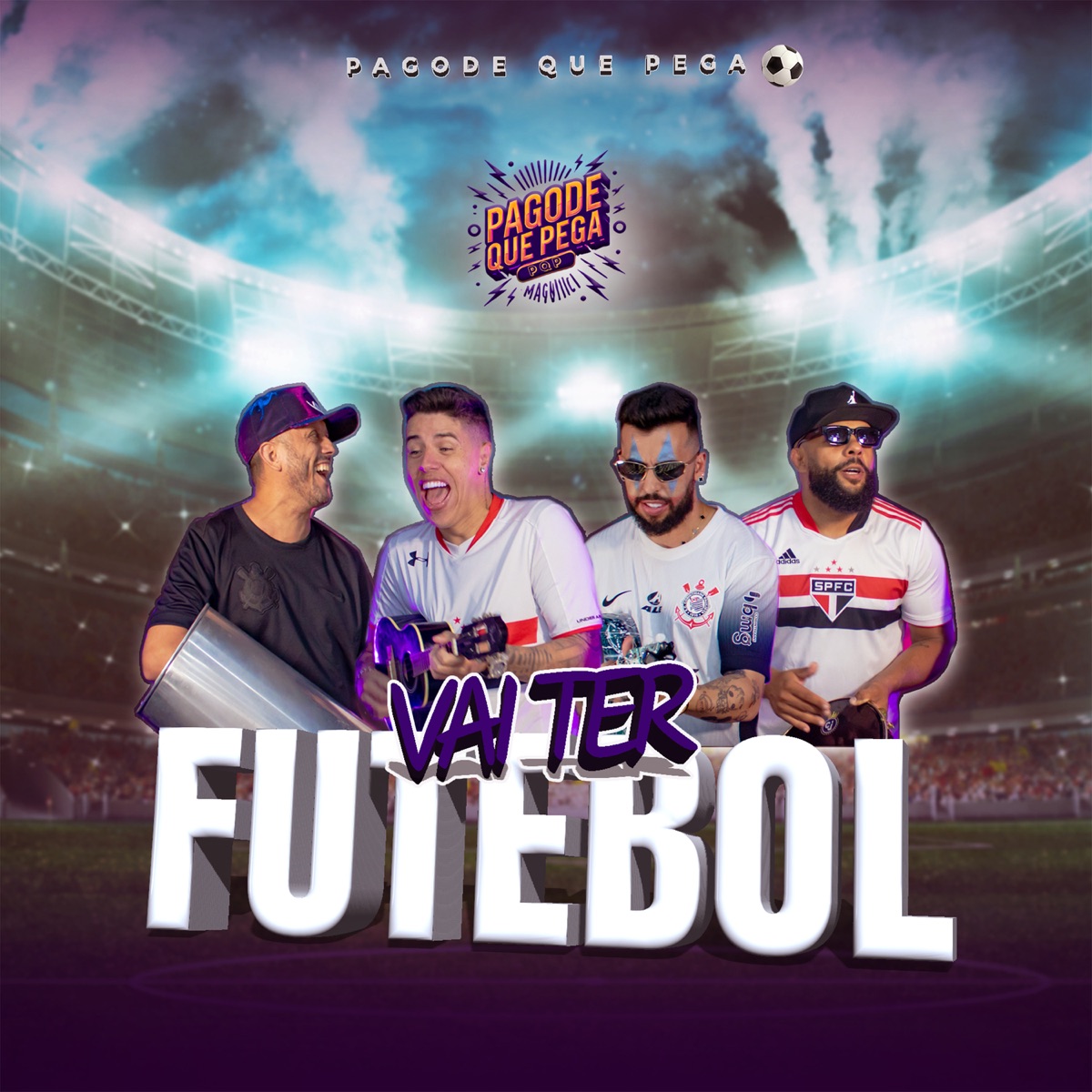 Vai Ter Futebol - Single by PAGODE QUE PEGA album cover