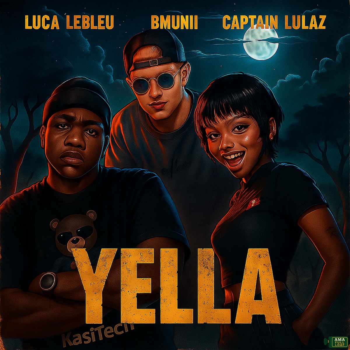 YELLA - Single by Luca LeBleu, Bmunii & Captain Lulaz album cover