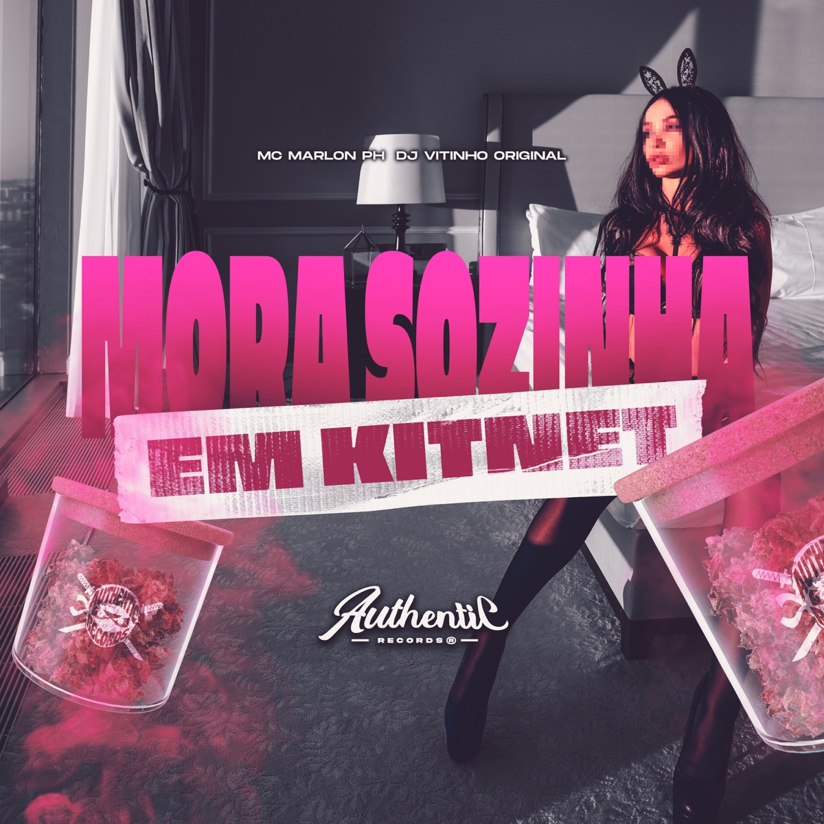 Mora Sozinha em Kitnet - Single by DJ VITINHO ORIGINAL & MC Marlon PH album cover