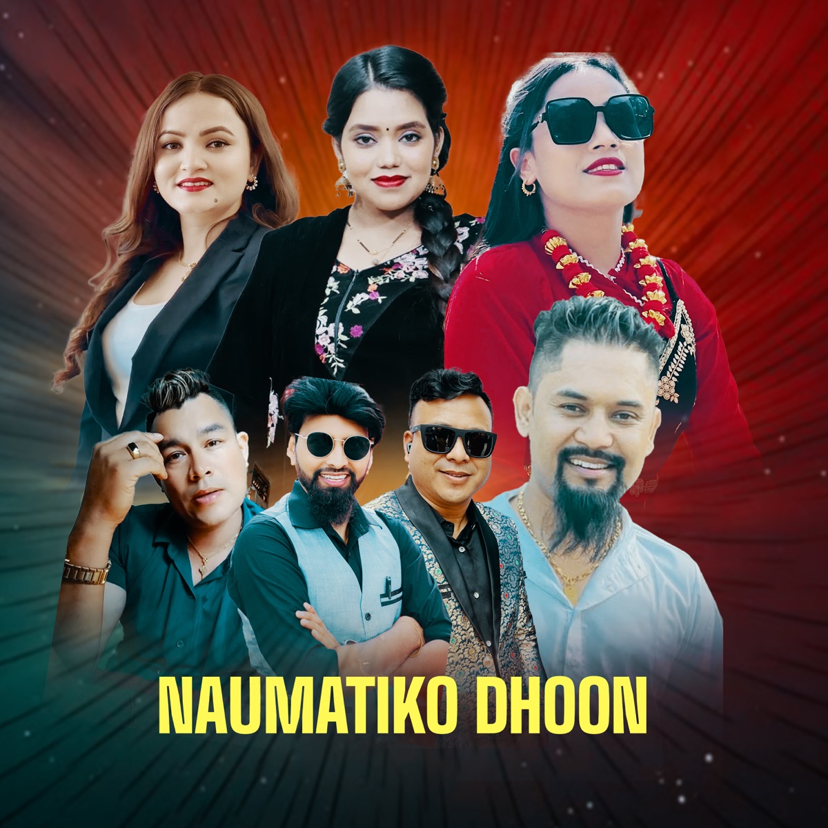 Naumatiko Dhoon - EP by Rajkumar Xetri album cover