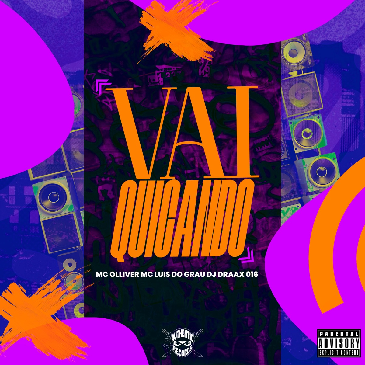 Vai Quicando - Single by MC Olliver, MC LUIS DO GRAU & DJ DRAAX 016 album cover