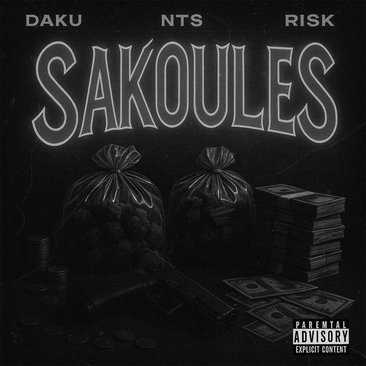 SAKOULES - Single by DAKU, NTS & Risk album cover