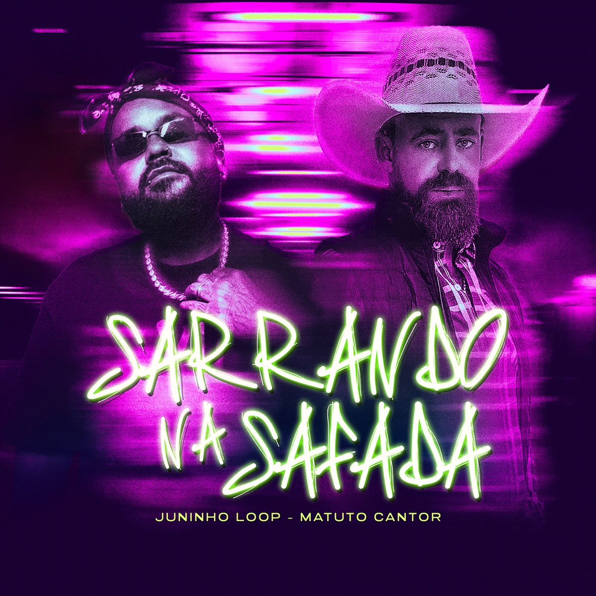 Sarrando Na Safada - Single by Juninho Loop & Matuto Cantor album cover