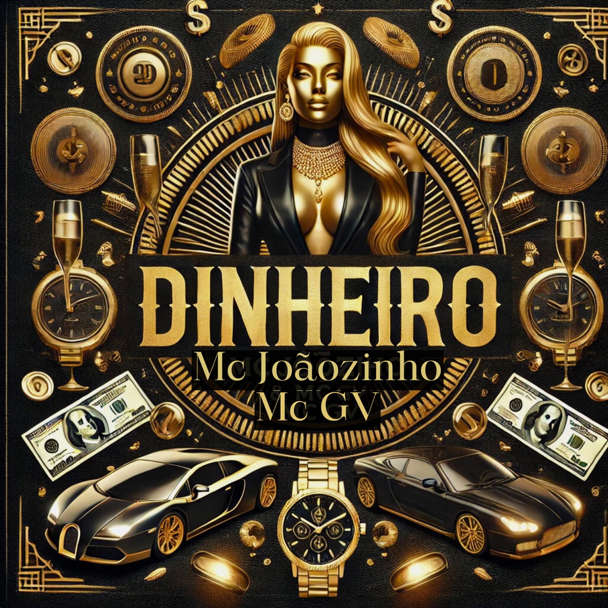 Dinheiro - Single by MC GV & Mc Joãozinho album cover