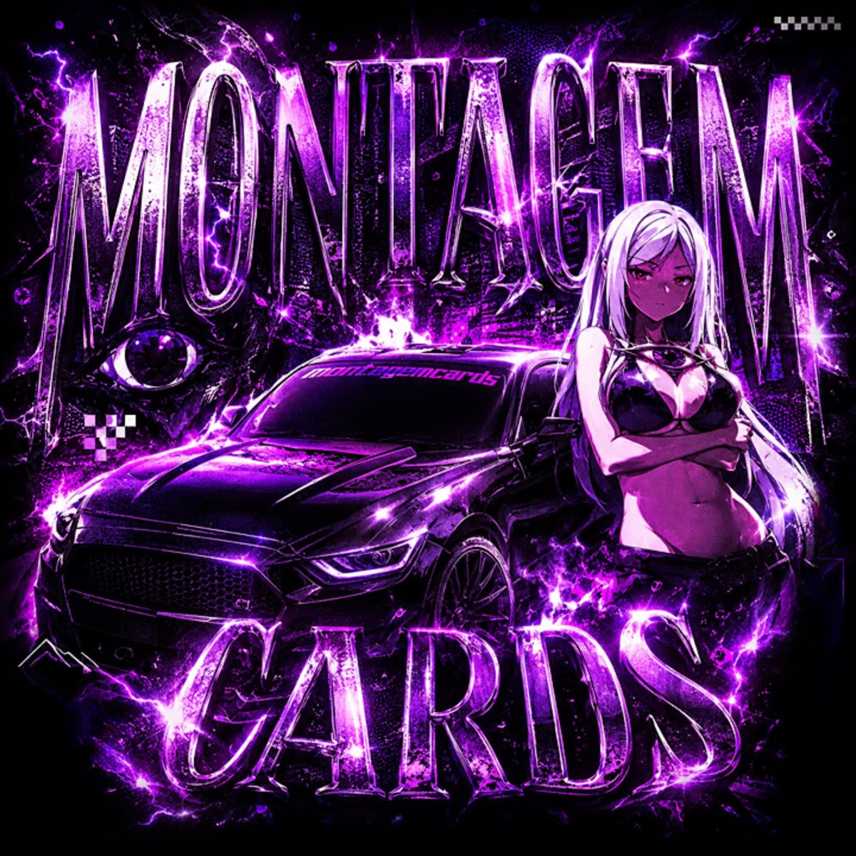 MONTAGEM CARDS - EP by FUNKGOD, sac111n, jxchq & Naz Naz album cover