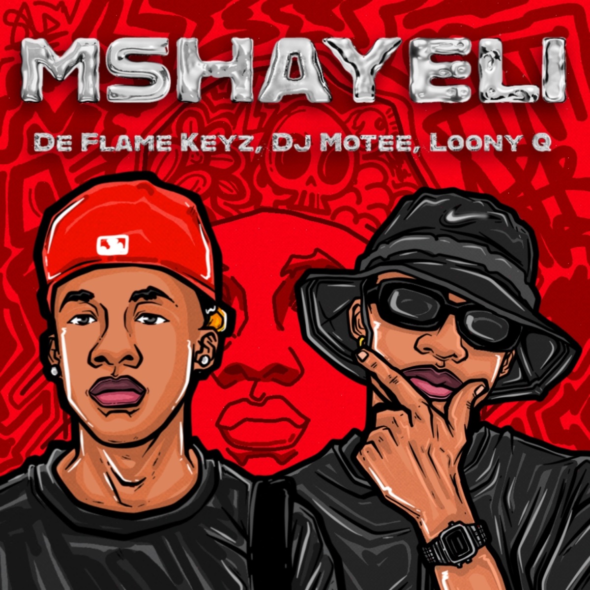 Mshayeli - Single by De Flame Keyz, Motheo Teffo & Loony Q album cover