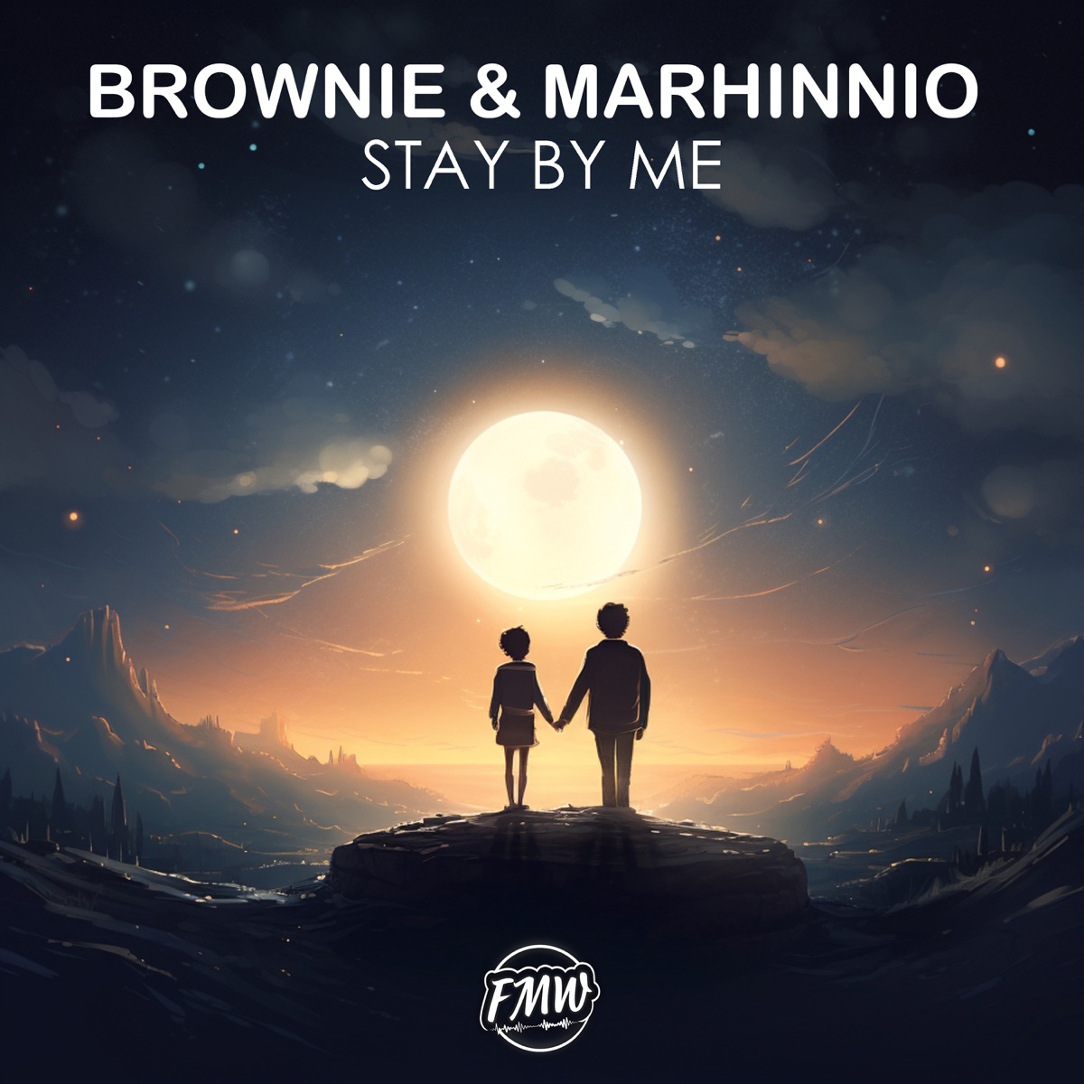 Stay By Me - Single by Brownie, Marhinnio & FREEMUSICWAVE album cover