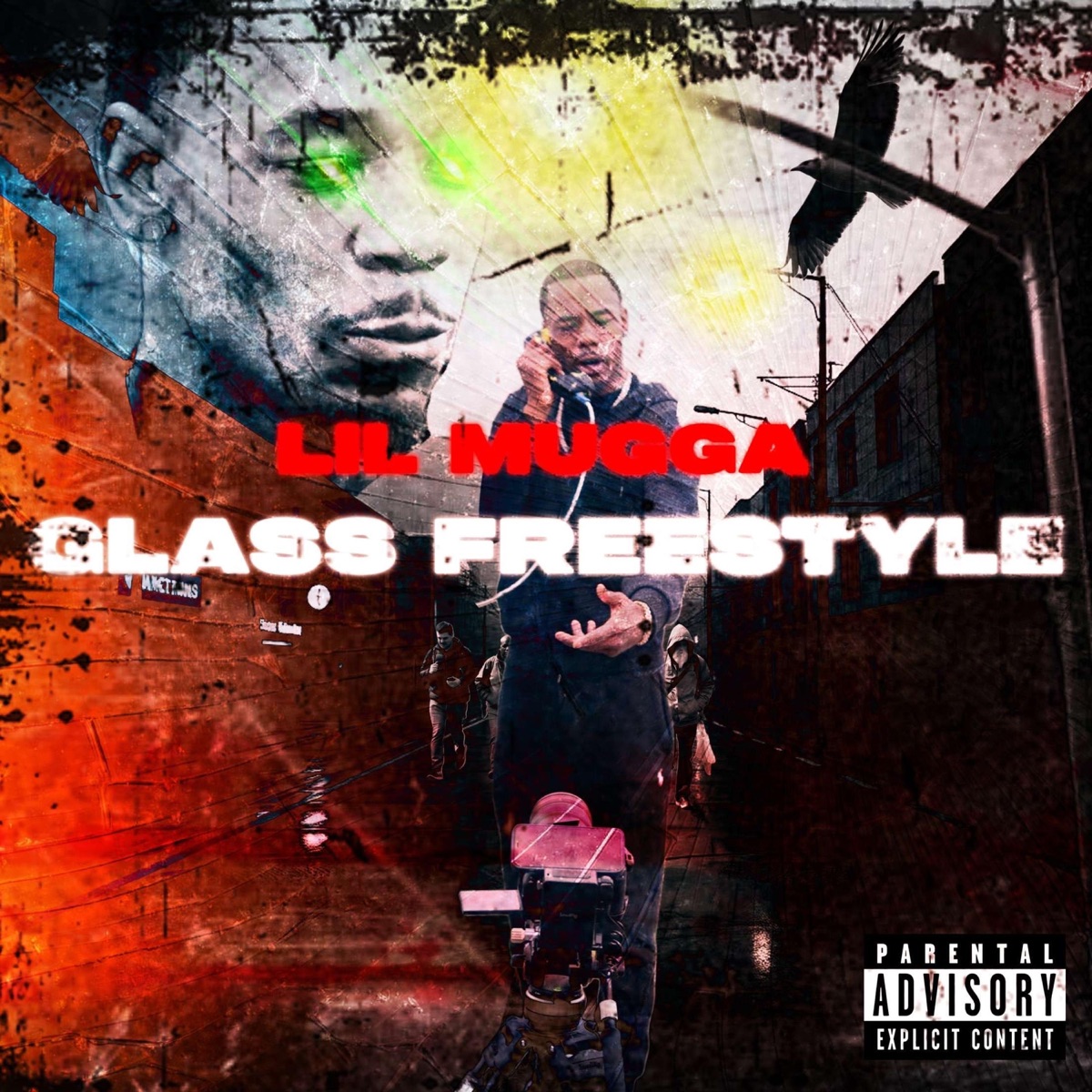 Glass Freestyle - Single by LIL Mugga album cover