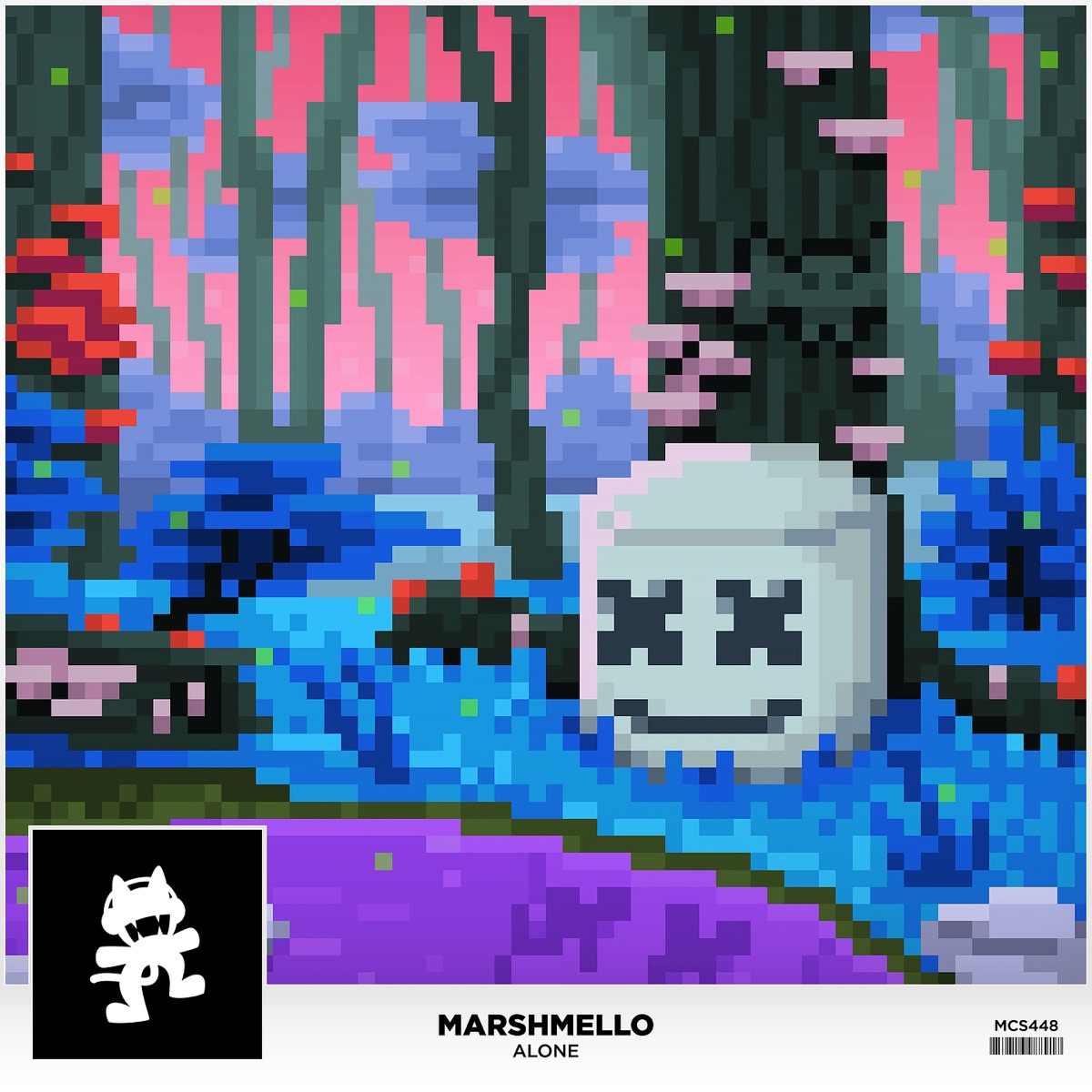 Alone - Single by Marshmello album cover