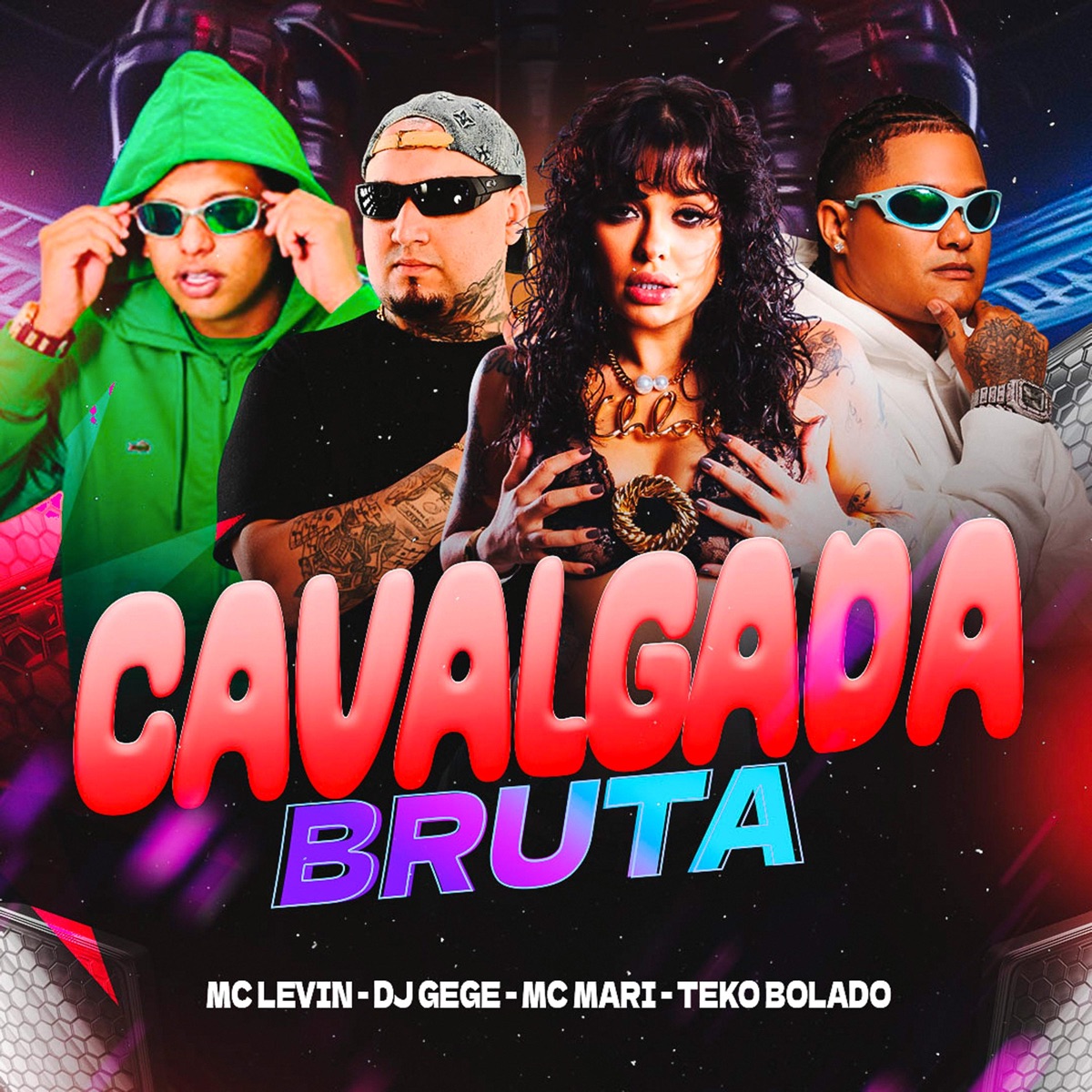 Cavalgada Bruta - Single by MC Mari, DJ Gege, Teko Bolado & MC Levin album cover