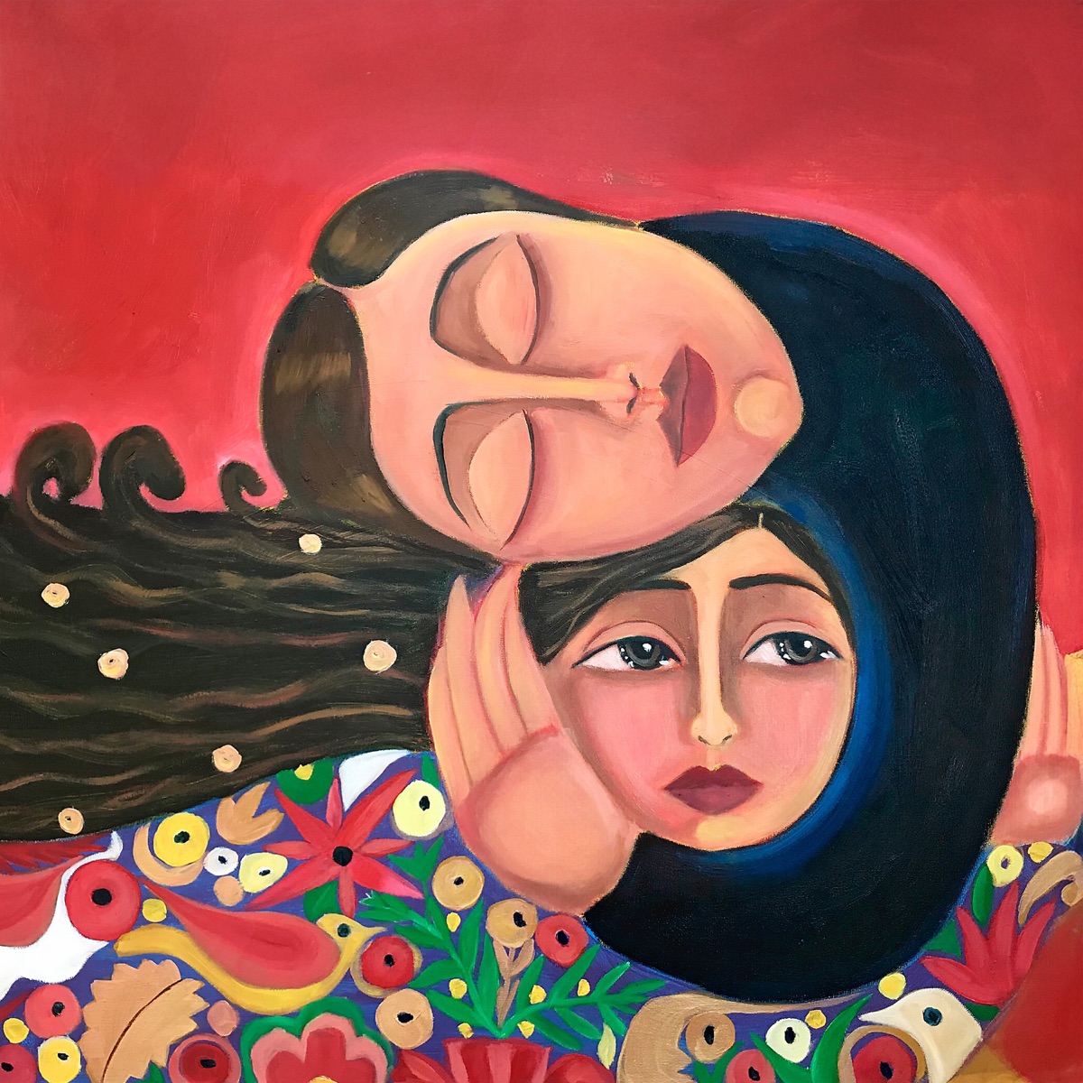 Lullaby (feat. Amena, Bastille, Brian Eno, Celeste, Kieran Brunt, Lana Lubany, London Community Gospel Choir, Mabel, Nadine Shah, Sura Abdo, TYSON, Yasmeen Ayyashi & Ysee) - Single by Together For Palestine, Nai Barghouti, Leigh-Anne & Neneh Cherry album cover