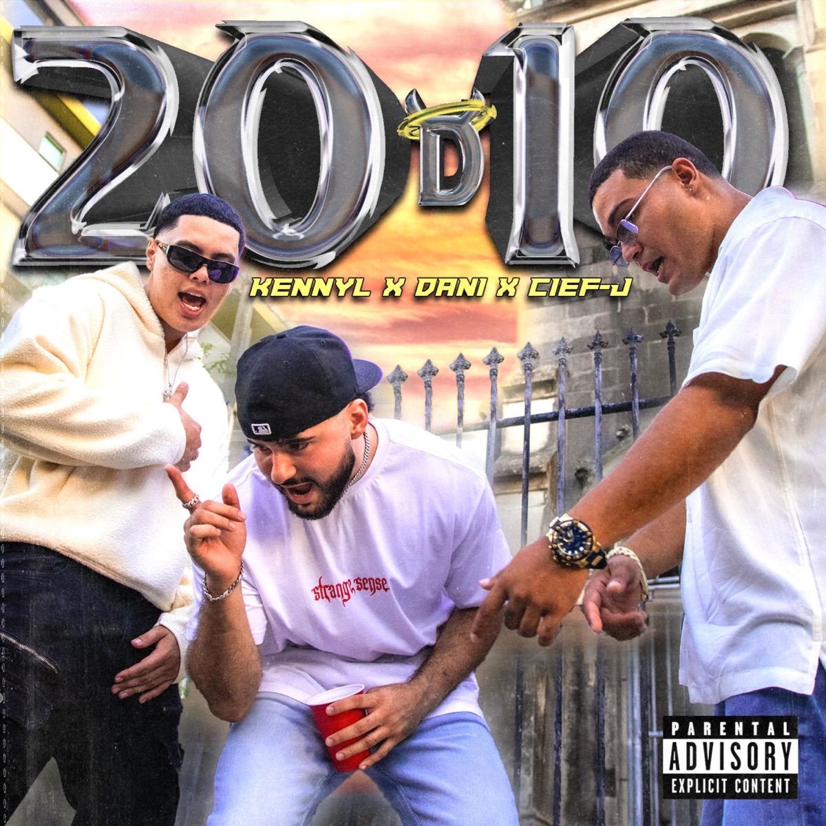 20 D 10 - Single by Kennyl, Dani & Cief-J album cover