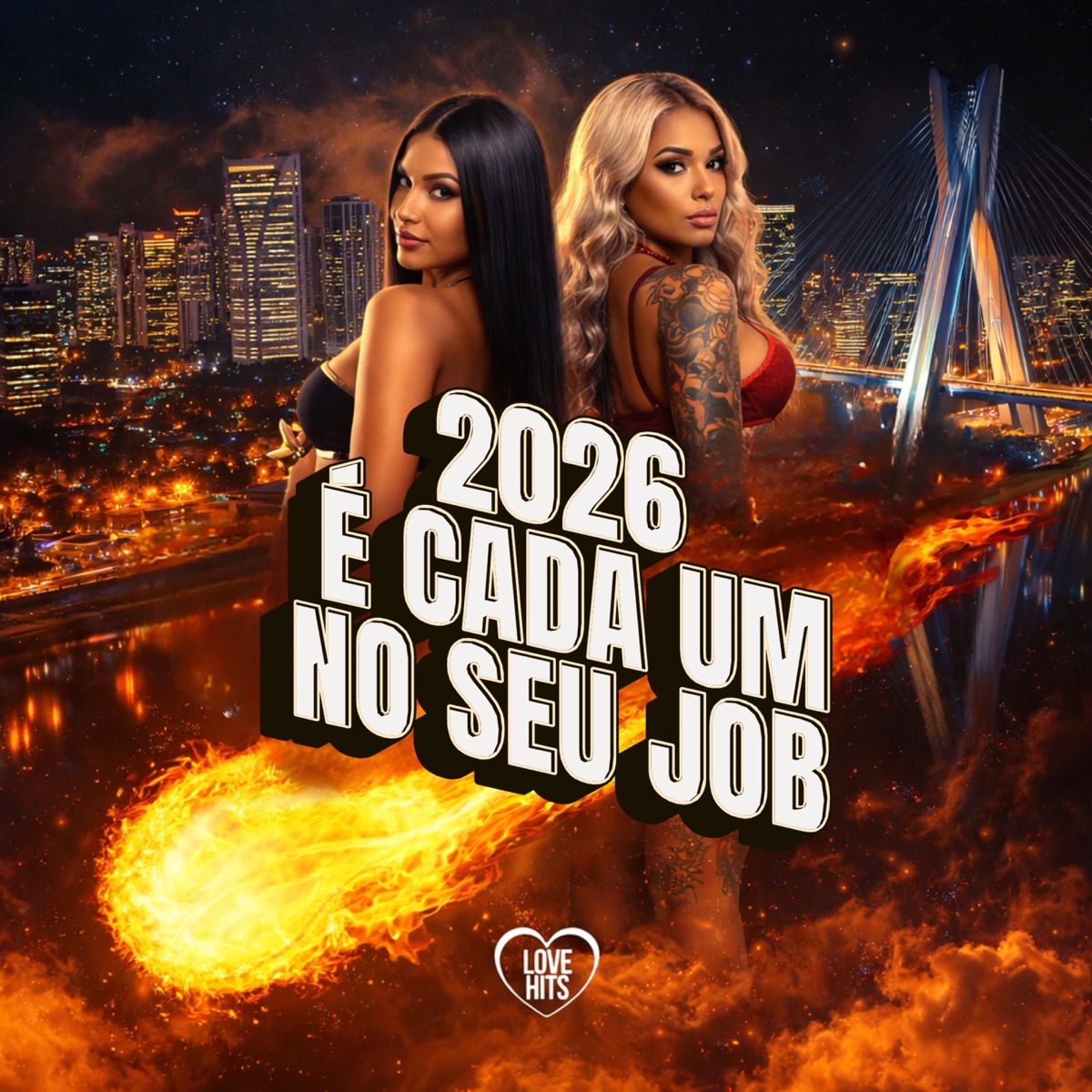 2026 É Cada um no Seu Job (feat. caetano mc) - Single by WL DINIZZ, Reei julian & MO74 album cover