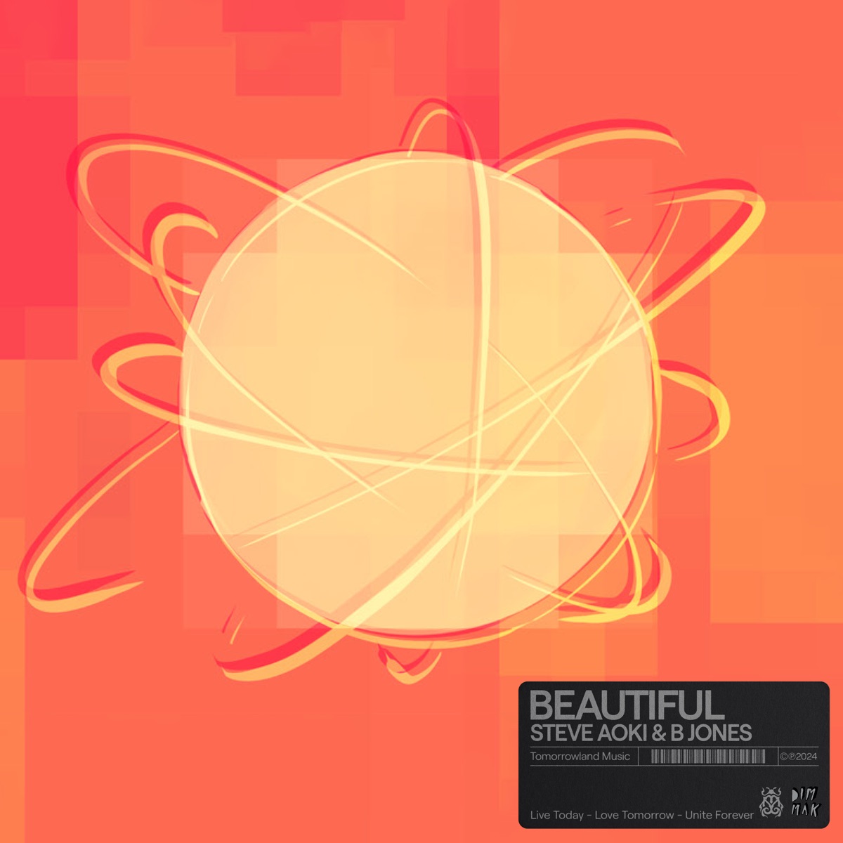 Beautiful - Single by Steve Aoki & B Jones album cover