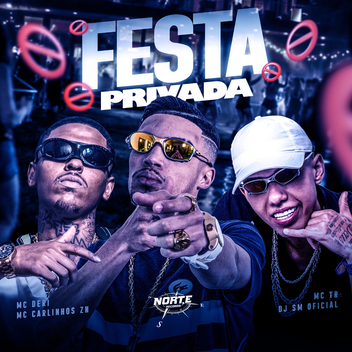 Festa Privada - Single by MC Deri, Mc Carlinhos zn & MC TR album cover