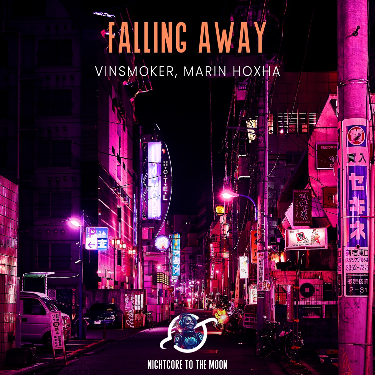 Falling Away (Nightcore) [feat. Vinsmoker & Marin Hoxha] - Single by Nightcore To The Moon album cover