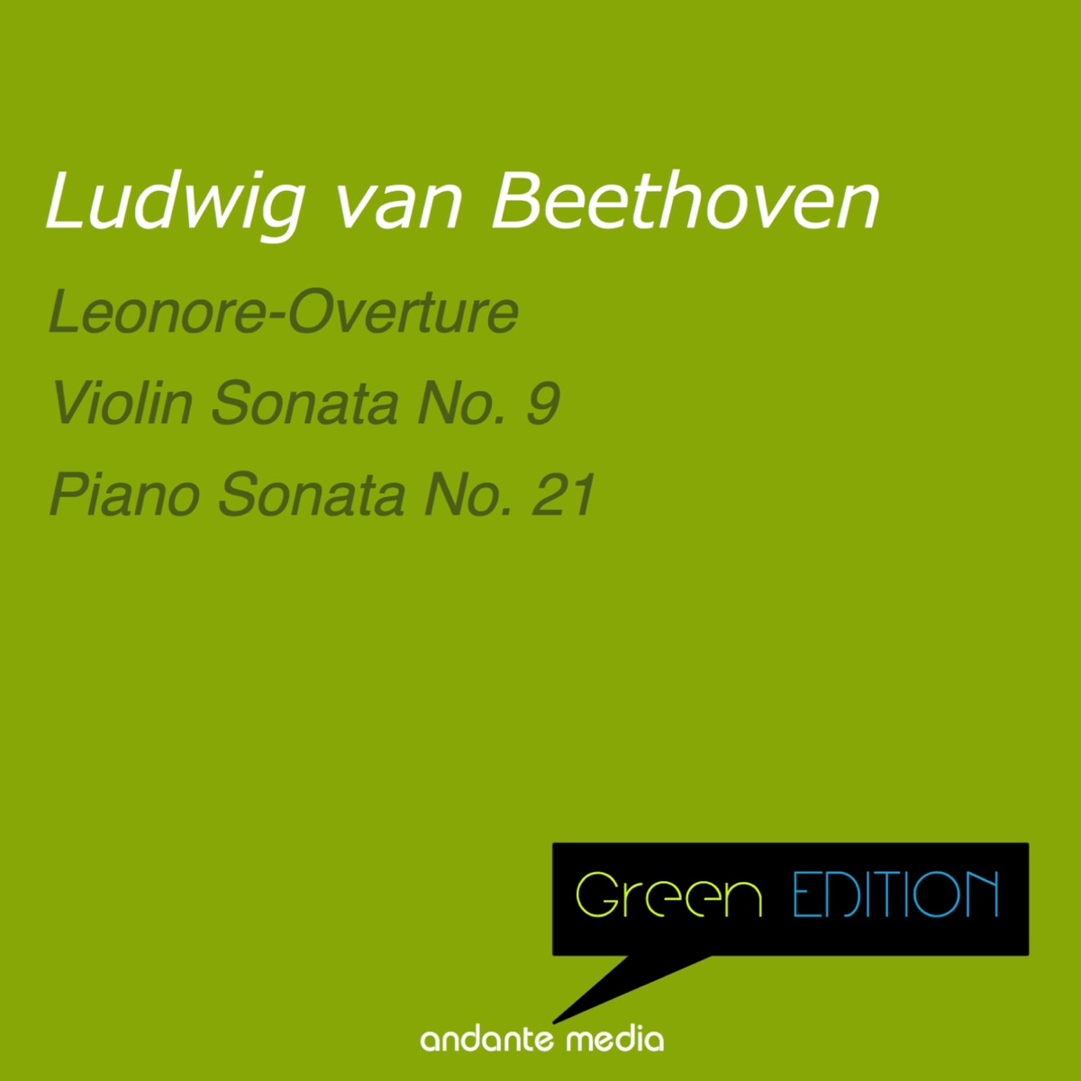 Green Edition - Beethoven: Fidelio's Overture by Florin Paul, Anton Nanut & Radio Symphony Orchestra Ljubljana album cover